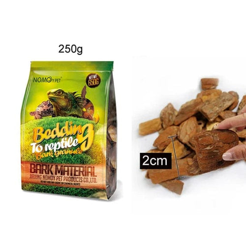 Planet Gates 250g small granules 250g/650g Reptile Lizard Turtle Snake Accessory Bedding Material Pine Tree Bark Granules