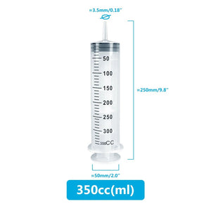 Planet Gates 250ml And Hose Multifunction 100ml-550ml Syringe Large Capacity With 100cm Hose Pump Measuring Washable Injector For Pet Feeding Oil Glue Fluid