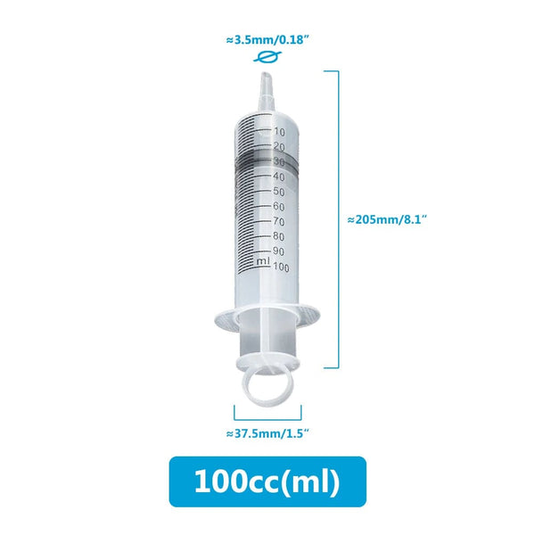 Planet Gates 250ml And Hose Multifunction 100ml-550ml Syringe Large Capacity With 100cm Hose Pump Measuring Washable Injector For Pet Feeding Oil Glue Fluid