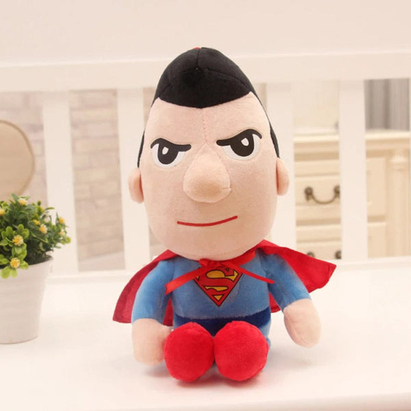Planet Gates 25cm 3 27cm Superheroes Plush Toys Avengers Superman Captain America Iron Man Batman Superman Soft Stuffed Dolls Gifts For Kids