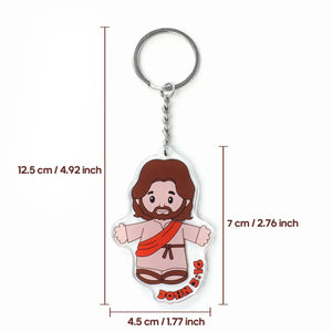Planet Gates 25cm/50cm Cartoon Jesus Pillow Stuffed Toy Bedside Sofa Cushion Christmas Gift Soft Plush Doll with Bible Pillow for Children
