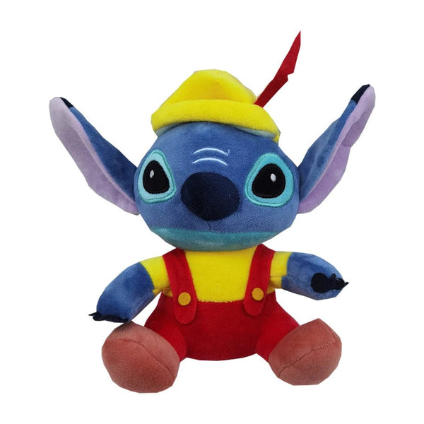 Planet Gates 25cm 6 Hot Cartoon Blue Pink Stitch Plush Figure Anime Toy Lilo and Stitch 20cm Stitch Plush Sewing Toy Kids School Bag Birthday Gift