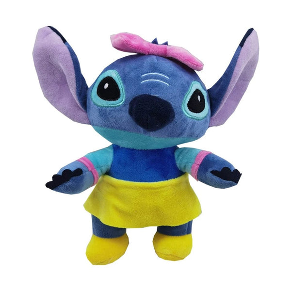 Planet Gates 25cm 7 Hot Cartoon Blue Pink Stitch Plush Figure Anime Toy Lilo and Stitch 20cm Stitch Plush Sewing Toy Kids School Bag Birthday Gift