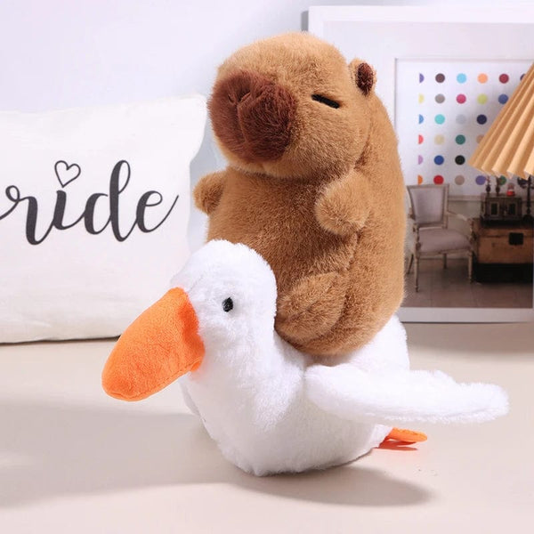Planet Gates 25CM A1 Capybara Plush Toy Cute Capybara Stuffed Plush Toy Animals Pendant Capybara Pillow