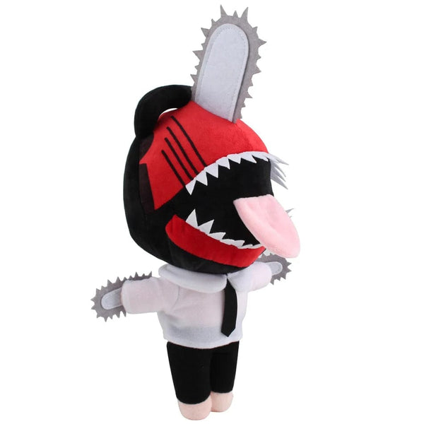 Planet Gates 25cm Anime Chainsaw Man Dolls Plush Toy Cartoon Pochita Orange Dog Pillow Stuffed Soft Toy for Kids Birthday Gift