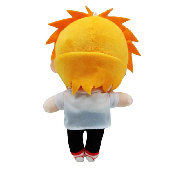 Planet Gates 25cm Anime Chainsaw Man Dolls Plush Toy Cartoon Pochita Orange Dog Pillow Stuffed Soft Toy for Kids Birthday Gift