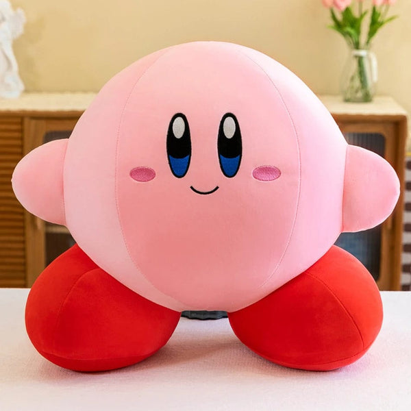 Planet Gates 25cm Anime Kirby Plush Toys Kawaii Cute Pink Peluche Cartoon Soft Stuffed Animal Doll Fluffy Pillow Home Room Decor Birthday Gift Kid