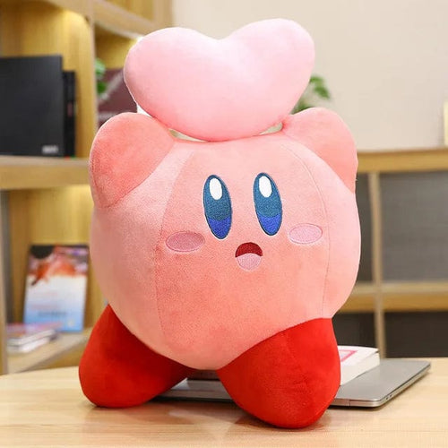 Planet Gates 25cm Anime Kirby Plush Toys Kawaii Cute Pink Peluche Cartoon Soft Stuffed Animal Doll Fluffy Pillow Home Room Decor Birthday Gift Kid