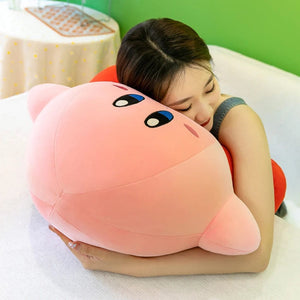Planet Gates 25cm Anime Kirby Plush Toys Kawaii Cute Pink Peluche Cartoon Soft Stuffed Animal Doll Fluffy Pillow Home Room Decor Birthday Gift Kid