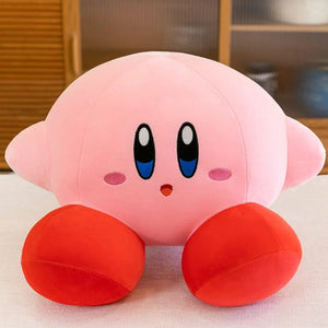 Planet Gates 25cm Anime Kirby Plush Toys Kawaii Cute Pink Peluche Cartoon Soft Stuffed Animal Doll Fluffy Pillow Home Room Decor Birthday Gift Kid