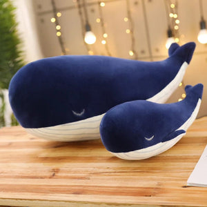 Planet Gates 25cm Cartoon Blue Whale Plush Toys Stuffed Soft Lovely Sea Animal Dolls Cute Fish Pillow for Children Kids Birthday Xmas Gifts