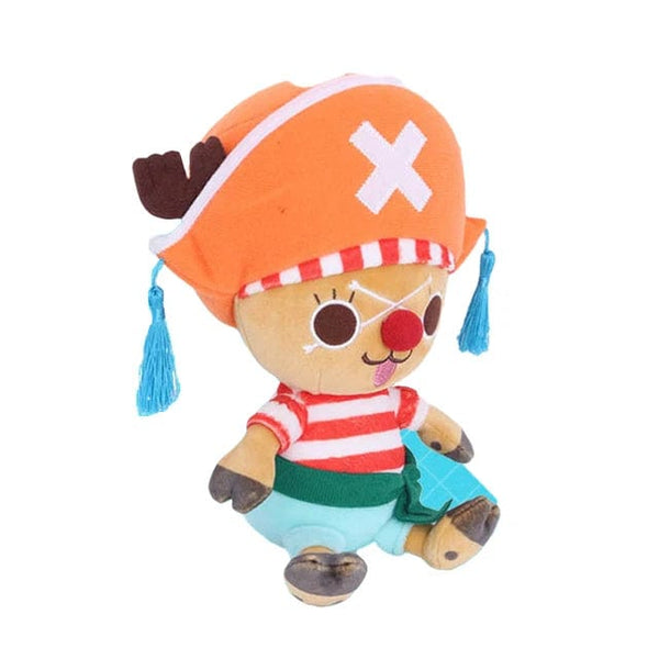 Planet Gates 25CM Chopper 1 / 25CM New 25CM One Piece Anime Figures Cosplay Plush Toys Zoro Luffy Chopper Ace Law Cute Doll Cartoon Stuffed Pendants Kids Xmas Gift