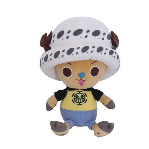 Planet Gates 25CM Chopper / 25CM New 25CM One Piece Anime Figures Cosplay Plush Toys Zoro Luffy Chopper Ace Law Cute Doll Cartoon Stuffed Pendants Kids Xmas Gift