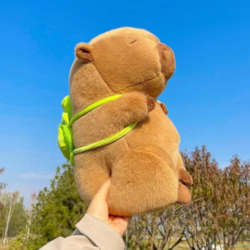 Planet Gates 25CM Kapibala Capybara Plush Toy Cute Internet Celebrity Capybara Jun Doll Ugly Cute Doll Guinea Pig Doll Boys Girls Anime Kawaii