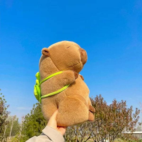 Planet Gates 25CM Kapibala Capybara Plush Toy Cute Internet Celebrity Capybara Jun Doll Ugly Cute Doll Guinea Pig Doll Boys Girls Anime Kawaii