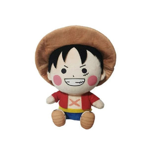 Planet Gates 25CM Luffy / 25CM New 25CM One Piece Anime Figures Cosplay Plush Toys Zoro Luffy Chopper Ace Law Cute Doll Cartoon Stuffed Pendants Kids Xmas Gift
