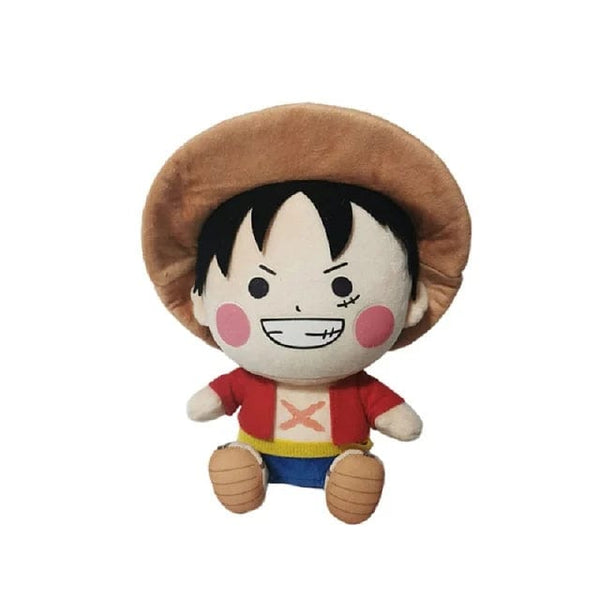 Planet Gates 25CM Luffy / 25CM New 25CM One Piece Anime Figures Cosplay Plush Toys Zoro Luffy Chopper Ace Law Cute Doll Cartoon Stuffed Pendants Kids Xmas Gift