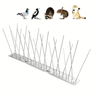 Planet Gates 25CM Pigeon Spikes*1 1pc Stainless Steel Pigeon Spikes, Pigeon Defense, Pigeon Protection For Roof Balcony Conservatory, 24.99cm Total Length