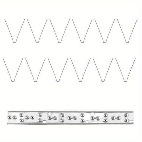 Planet Gates 25CM Pigeon Spikes*1 1pc Stainless Steel Pigeon Spikes, Pigeon Defense, Pigeon Protection For Roof Balcony Conservatory, 24.99cm Total Length