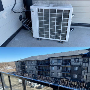 Planet Gates 25CM Pigeon Spikes*1 1pc Stainless Steel Pigeon Spikes, Pigeon Defense, Pigeon Protection For Roof Balcony Conservatory, 24.99cm Total Length