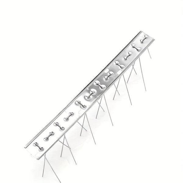 Planet Gates 25CM Pigeon Spikes*1 1pc Stainless Steel Pigeon Spikes, Pigeon Defense, Pigeon Protection For Roof Balcony Conservatory, 24.99cm Total Length