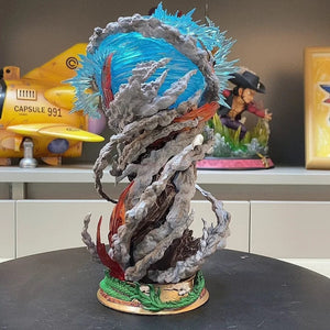 Planet Gates 25cm Son Goku Dragon Ball Anime Figure Super Genki Bomb Luminous Figures Gk Figurine Pvc Statue Model Doll Collectible Gifts  To