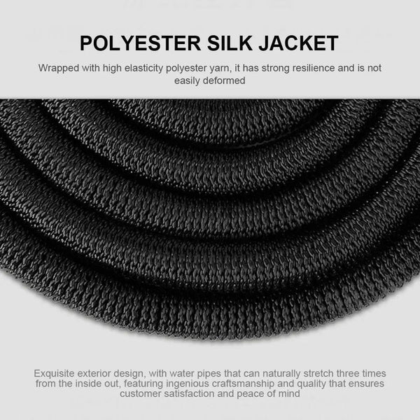 Planet Gates 25FT-200FT Expandable Flexible Water Hose Car Wash Hose Water Gun Hose Garden Sprayer Gardening Watering Hose Irrigation Tools