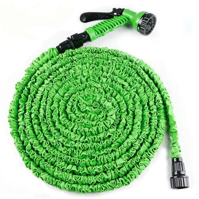 Planet Gates 25FT-200FT Garden Hose Telescopic Flexible Water Hose Plastic Hose Car Wash Water Gun Garden Sprayer Irrigation Irrigation Tools