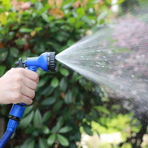 Planet Gates 25FT-200FT Garden Hose Telescopic Flexible Water Hose Plastic Hose Car Wash Water Gun Garden Sprayer Irrigation Irrigation Tools