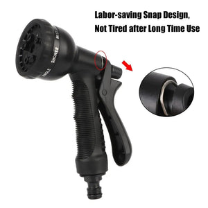 Planet Gates 25FT/50FT Garden Watering Hose Extensible Water Pipe Gardens Supplies Flexible Car Wash Hose Irrigation Accessories