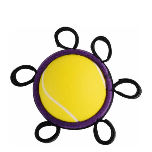 Planet Gates 25lb Yellow Cloth Hand Therapy Grip Strengthener Ball Stretcher Finger Pow Fitness  Arm Exercise Muscle Relex Recovery Rehabilitation Equipment