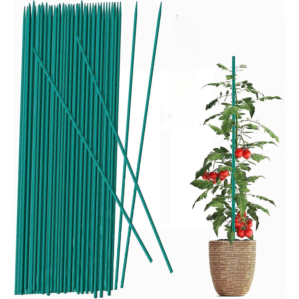 Planet Gates 25pcs 25pcs, Bamboo Plant Stakes, Plant Sticks Support, Floral Plant Support Wooden, Indoor Gardening Plant Supports, Wooden Sign Posting Garden Sticks
