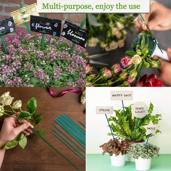 Planet Gates 25pcs 25pcs, Bamboo Plant Stakes, Plant Sticks Support, Floral Plant Support Wooden, Indoor Gardening Plant Supports, Wooden Sign Posting Garden Sticks