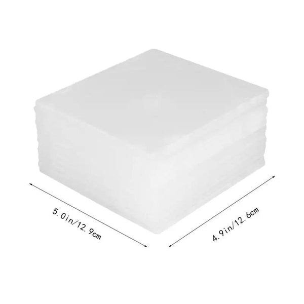 Planet Gates 25Pcs Ultrathin DVD Case Transparent Cd Case Portable CD Storage Box for Home Cinema