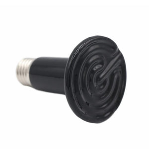 Planet Gates 25W 50W 75W 100W 150W 200W Far Infrared Pet Heating Lamp Ceramic 110V 220V Reptile Turtle Brooder Bulb Heat Emitter Light Bulb