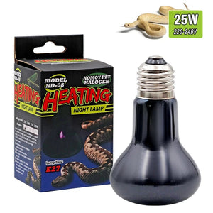 Planet Gates 25w Pet Heating Lamp E27 Night Lamp For Amphibian Snake Lamp Heat Reptile Bulb UV Light 25W 50W 75W 100W AC220-240V