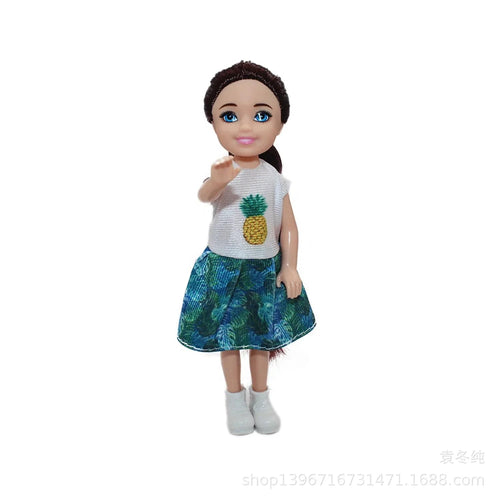 Planet Gates 26 5 Inch Mini Kelly Doll Accessories Fashion Chelsea Doll Clothes Party Grown Outfits Kids Girls Toys for Children Birthday Gift