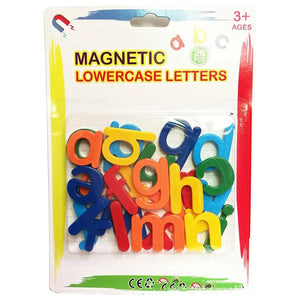 Planet Gates 26 Lowercase Letters 26pcs Magnetic Learning Alphabet Letters Plastic Refrigerator Stickers Toddlers Kids Learning Spelling Counting Educational Toys