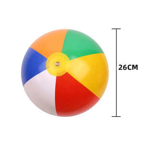 Planet Gates 26CM Summer Outdoor Swimming Pool Beach Inflatable Ball Toys Fun Sports Props Beach Pool Volleyball Game Parent-child Interaction