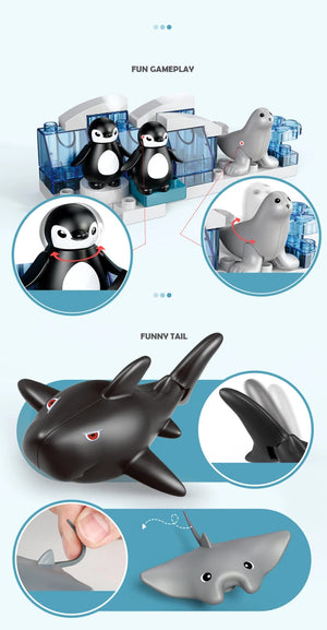 Planet Gates 26pcs 26pcs/set Big Size Figure Animals Block Farm Series Big Building Blocks Animals Series Toys For Childrens Kids Party Gift