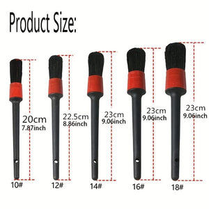 Planet Gates 26pcs Complete Car Detailing Kit: 26-Piece Brushes, Drill Brush, and Wheel Cleaner