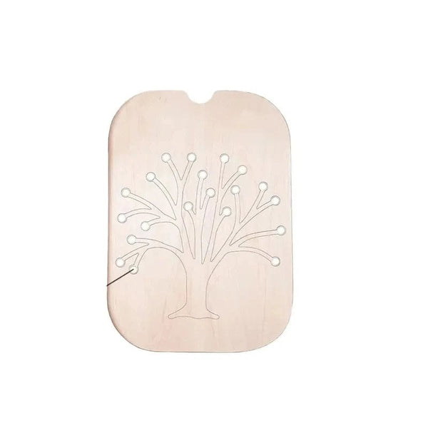 Planet Gates 27.5x18.7cm 600045 Children's Sensory Tray Table Color Hairball Game Wooden Tile Montessori Early Education Toys Kids Toys Educational Accessories