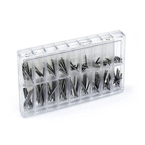 Planet Gates 270pcs/set Strainless Steel Spring Bars Dia 1.5mm/1.8mm length8mm - 25mm/6mm - 23mm Watchband Strap Belt Watch Repair Tools Pin