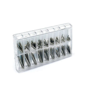 Planet Gates 270pcs/set Strainless Steel Spring Bars Dia 1.5mm/1.8mm length8mm - 25mm/6mm - 23mm Watchband Strap Belt Watch Repair Tools Pin