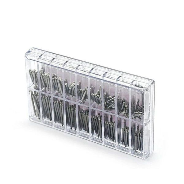 Planet Gates 270pcs/set Strainless Steel Spring Bars Dia 1.5mm/1.8mm length8mm - 25mm/6mm - 23mm Watchband Strap Belt Watch Repair Tools Pin
