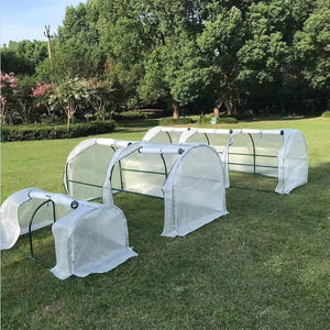 Planet Gates 270x90x90cm Greenhouse Tent For Indoor Planting Garden Plants Grow Green House Flower Waterproof Protect Warm Room Plant Bracket Cover