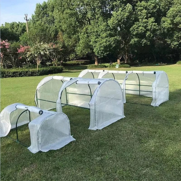 Planet Gates 270x90x90cm Greenhouse Tent For Indoor Planting Garden Plants Grow Green House Flower Waterproof Protect Warm Room Plant Bracket Cover