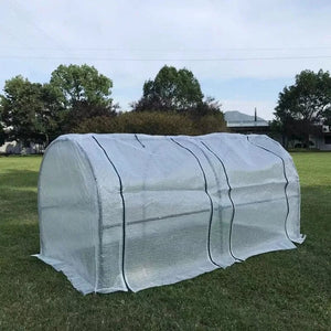 Planet Gates 270x90x90cm Greenhouse Tent For Indoor Planting Garden Plants Grow Green House Flower Waterproof Protect Warm Room Plant Bracket Cover