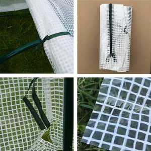 Planet Gates 270x90x90cm Greenhouse Tent For Indoor Planting Garden Plants Grow Green House Flower Waterproof Protect Warm Room Plant Bracket Cover