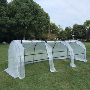 Planet Gates 270x90x90cm Greenhouse Tent For Indoor Planting Garden Plants Grow Green House Flower Waterproof Protect Warm Room Plant Bracket Cover